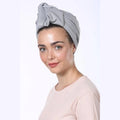 Partial & Full Coverage Volume Turban Head Covering – Gray Scuba