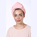 Partial & Full Coverage Volume Turban Head Covering – Pink Scuba