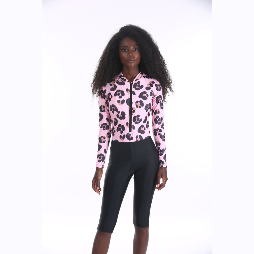 Water leggings in black XS–3XL