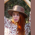 Camel Wide Brim Hat